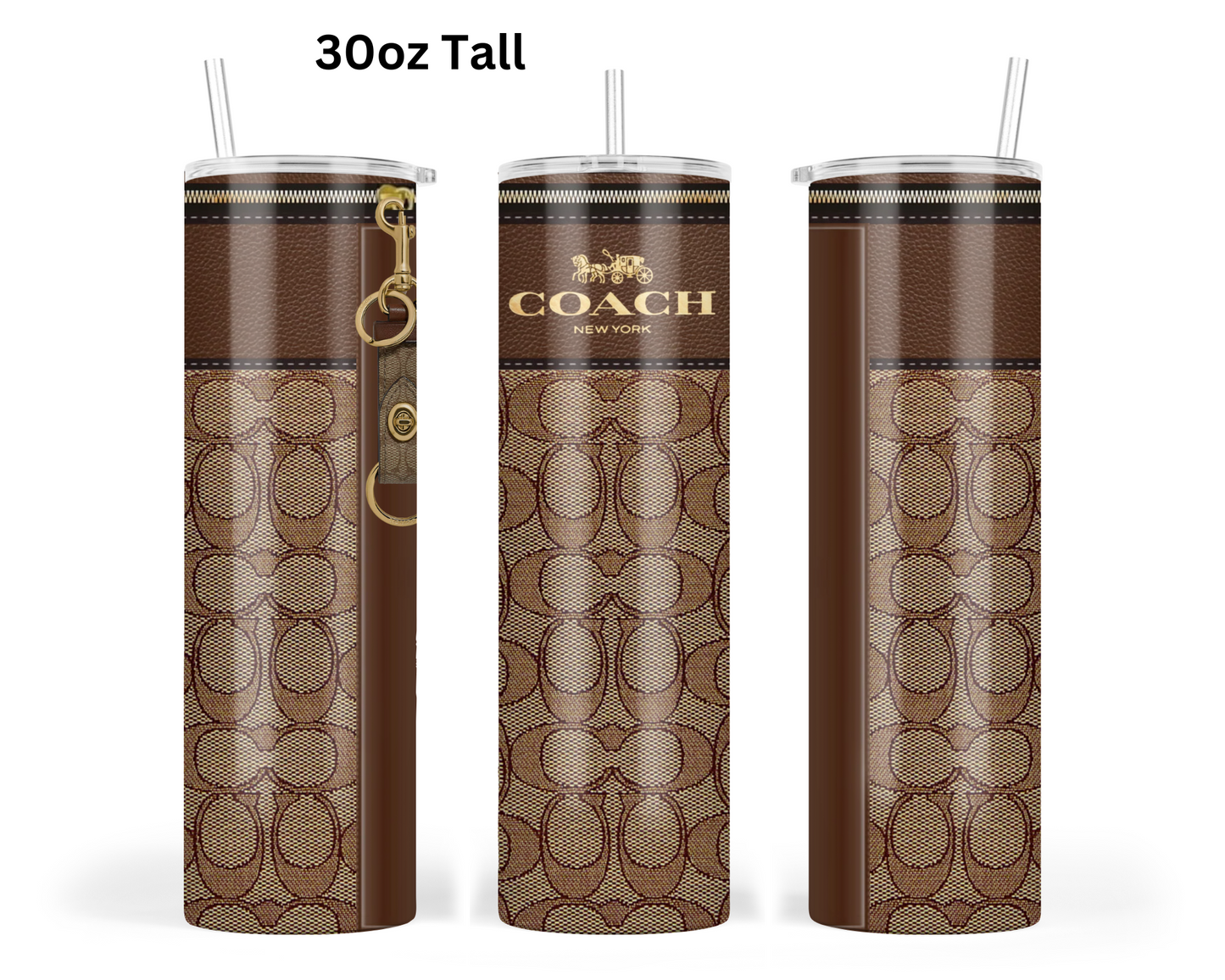Coach Handbag Inspired Tumbler (051)