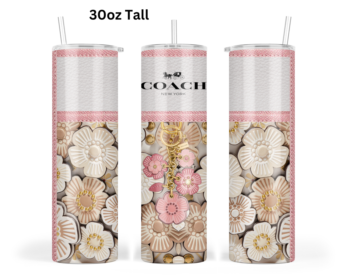 Coach Handbag Inspired Tumbler (059)