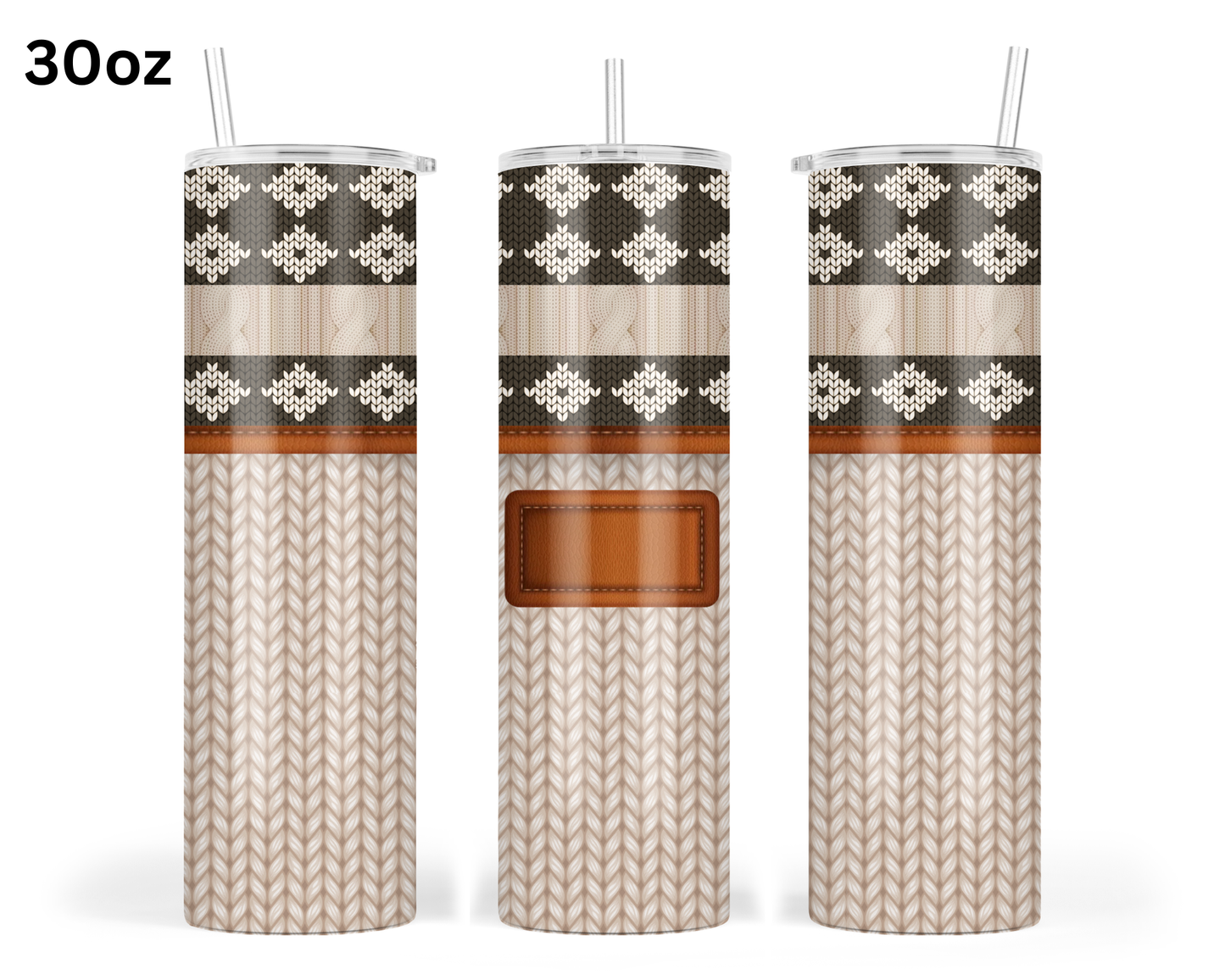 Knitted Inspired Tumbler (031)