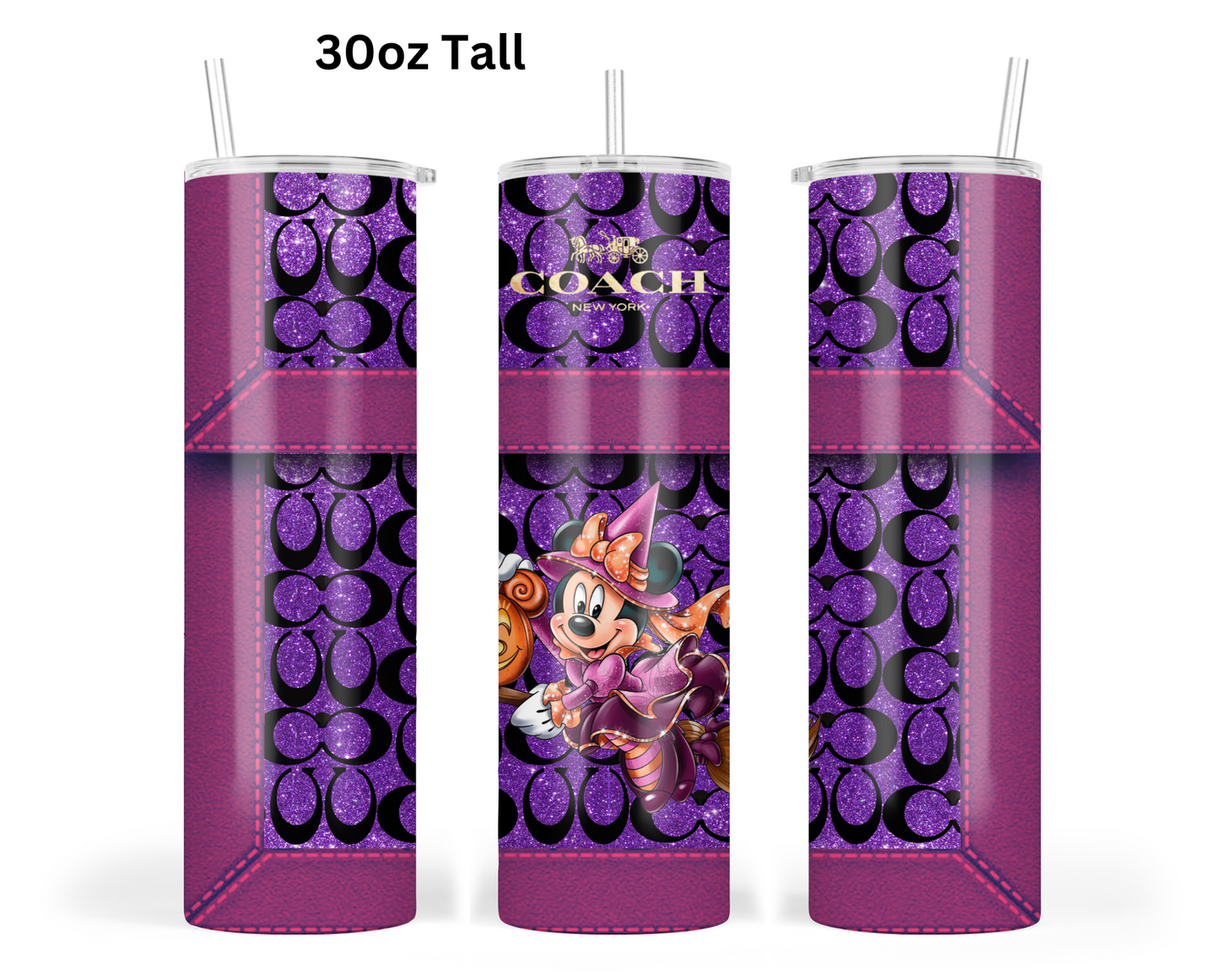 Coach Handbag Inspired Tumbler (068)