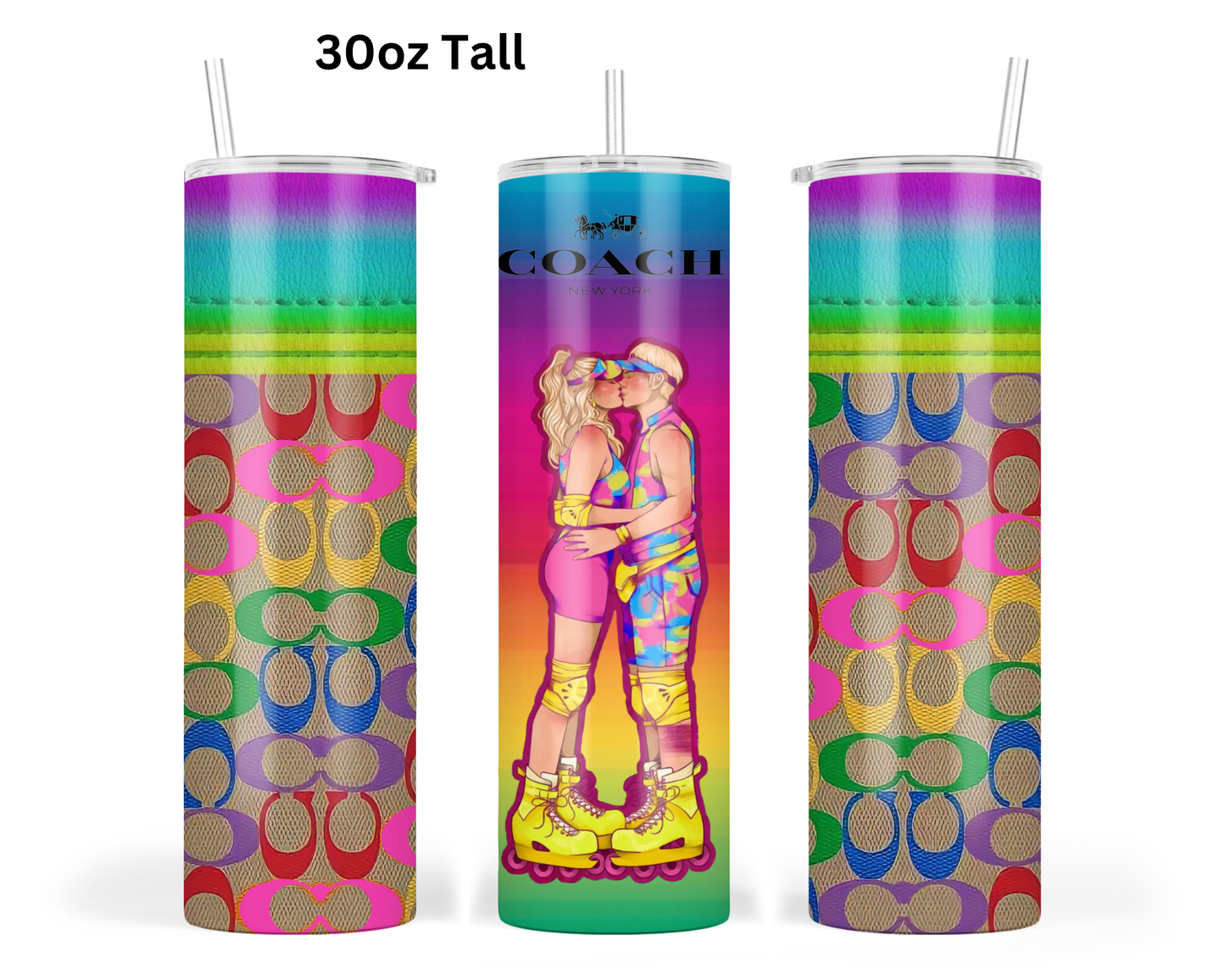 Coach Handbag Inspired Tumbler (128)