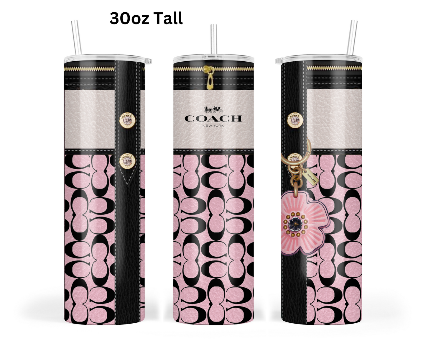 Coach Handbag Inspired Tumbler (065)