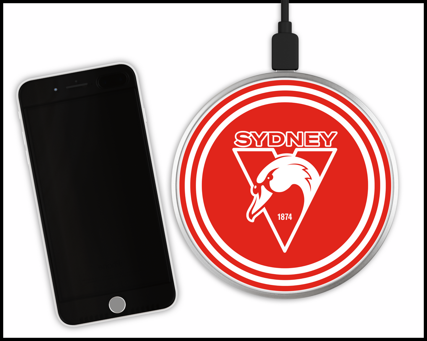 Sydney Swans Wireless Phone Charger (002)