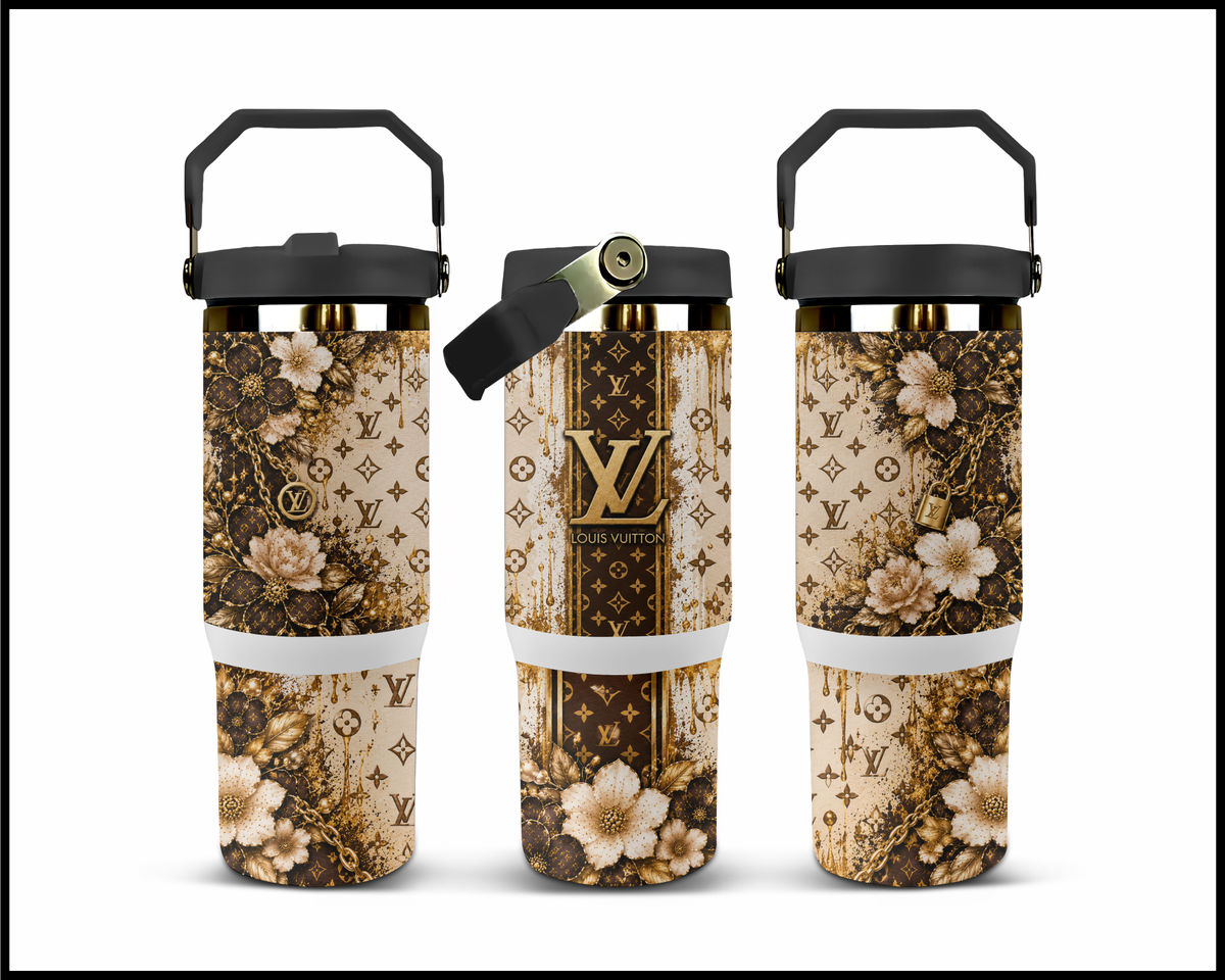 Shopaholic Out of Your Luggage Bracket Stainless Steel Big Guzzler Tumbler (3478)