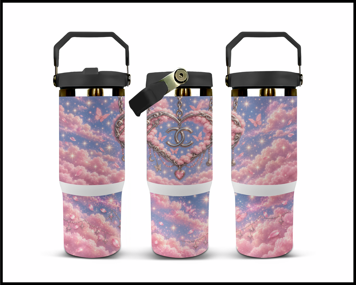 The Cotton Candy Constellation Stainless Steel Big Guzzler Tumbler (3482)