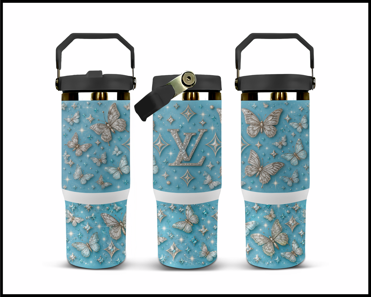 High-Fashion Celestial Radiance Stainless Steel Big Guzzler Tumbler (3489)