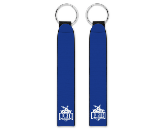 North Melbourne Wristband Keychain (034)