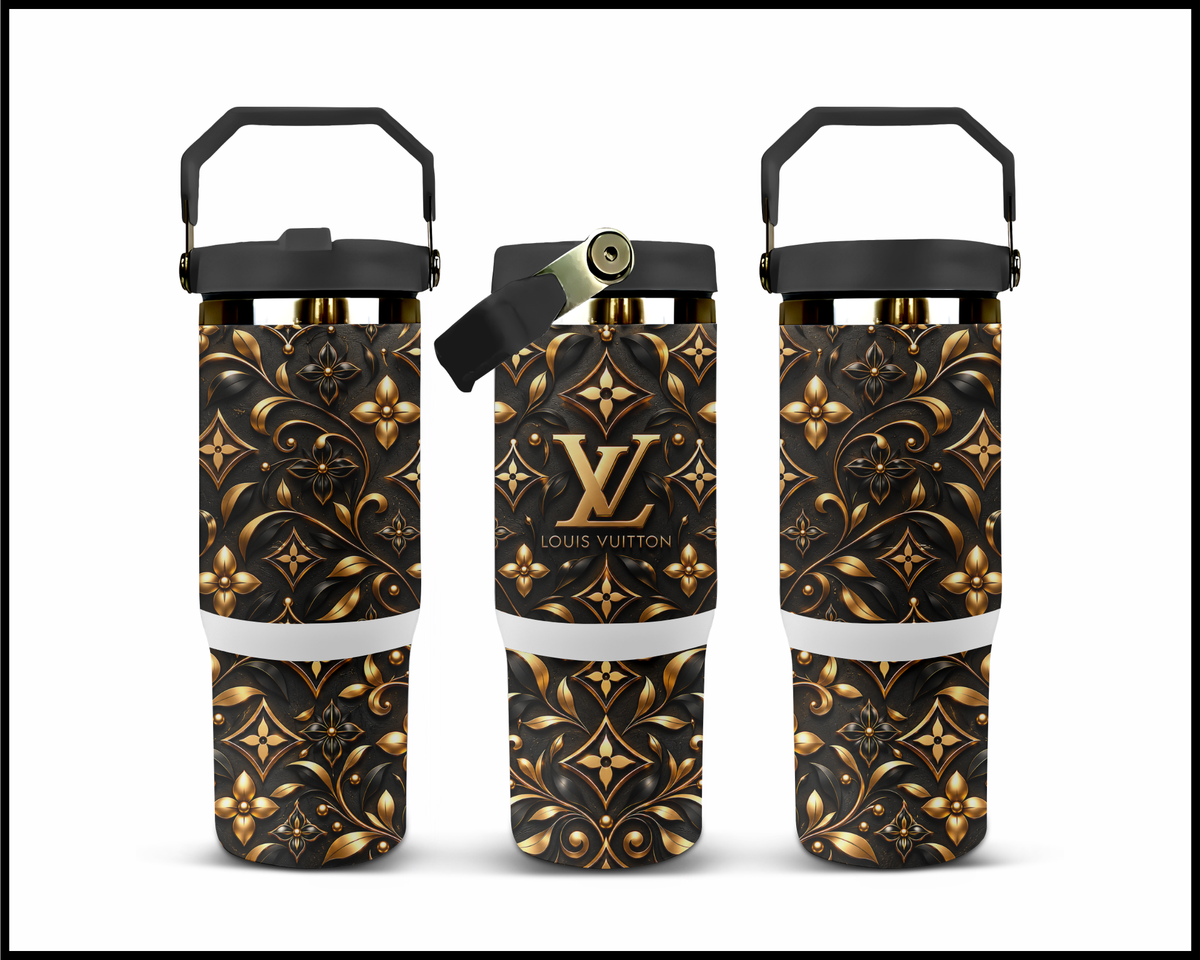 Dark Velvet Dynasty Stainless Steel Big Guzzler Tumbler (3526)