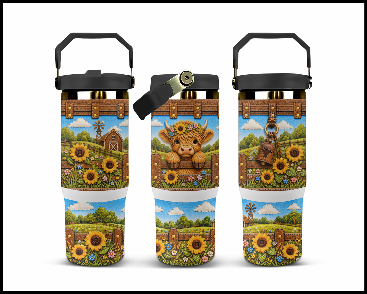 Highland Honey Majesty Stainless Steel Big Guzzler Tumbler (3542)