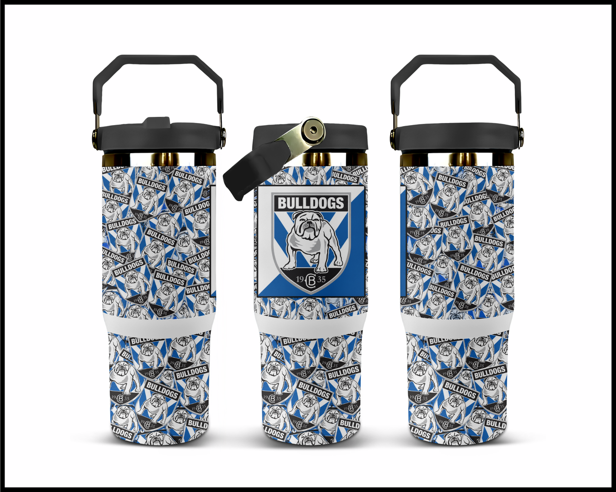 Big Guzzler Canterbury Bulldogs Stainless Steel Tumbler (3550)