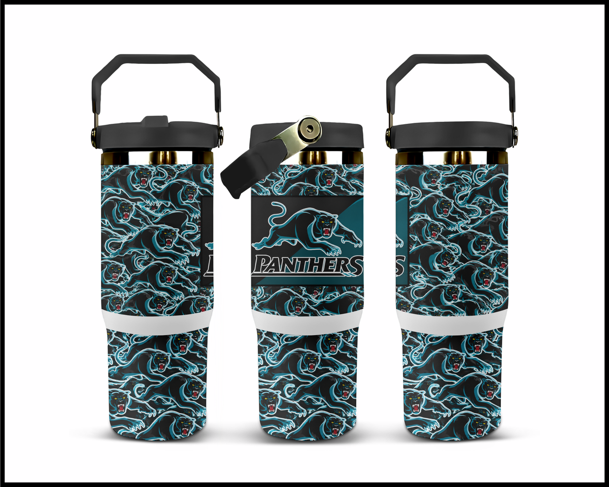 Big Guzzler Penrith Panthers Stainless Steel Tumbler (3560)