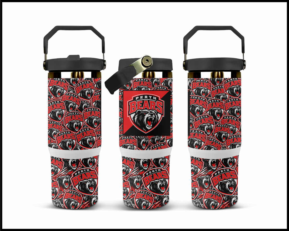 Big Guzzler Perth Bears Stainless Steel Tumbler (3565)