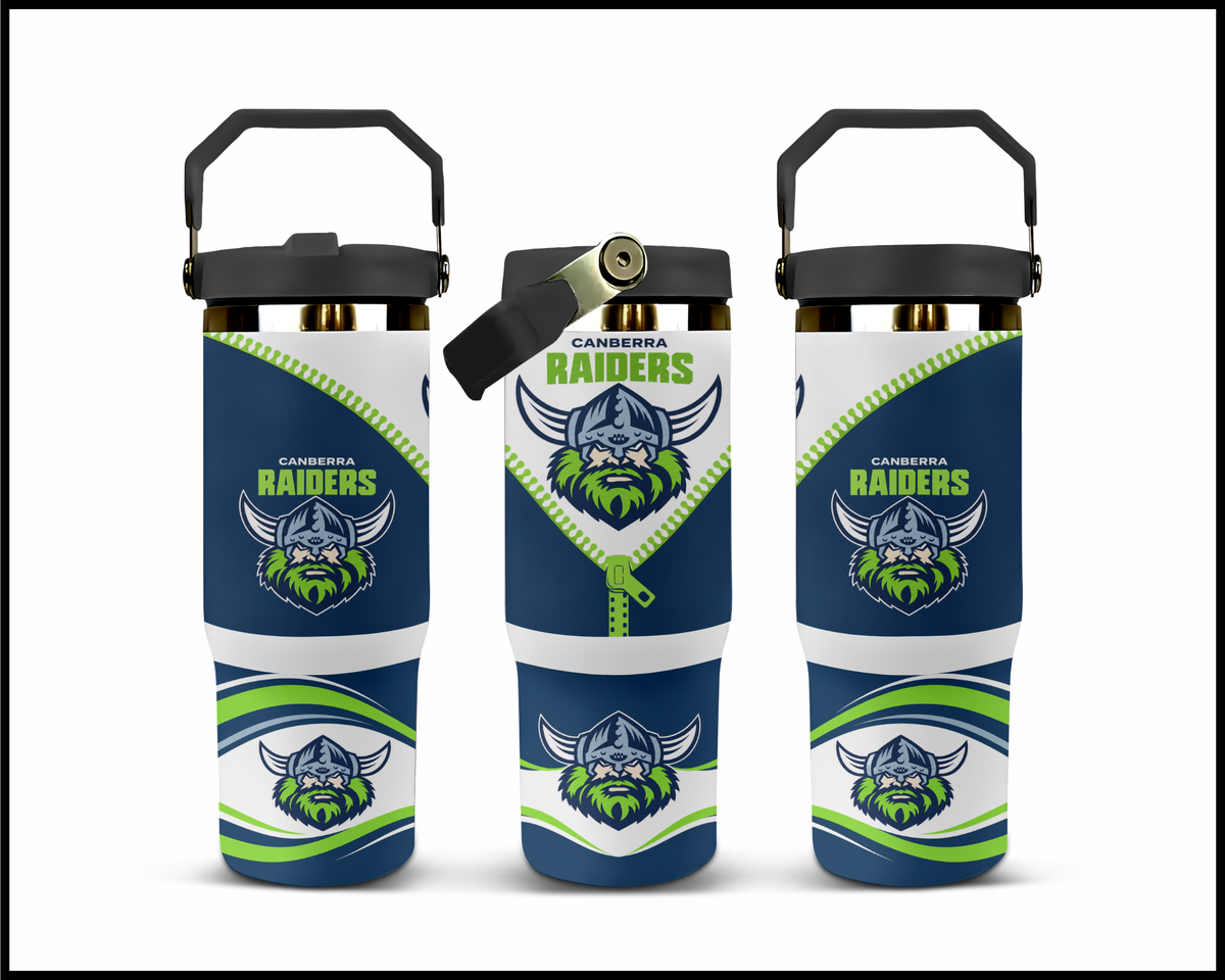 Big Guzzler Canberra Raiders Stainless Steel Tumbler (3568)