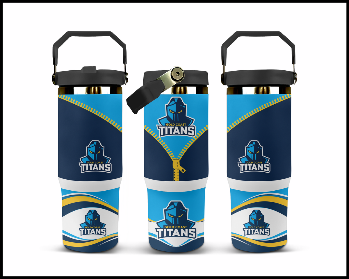 Big Guzzler Gold Coast Titans Stainless Steel Tumbler (3572)