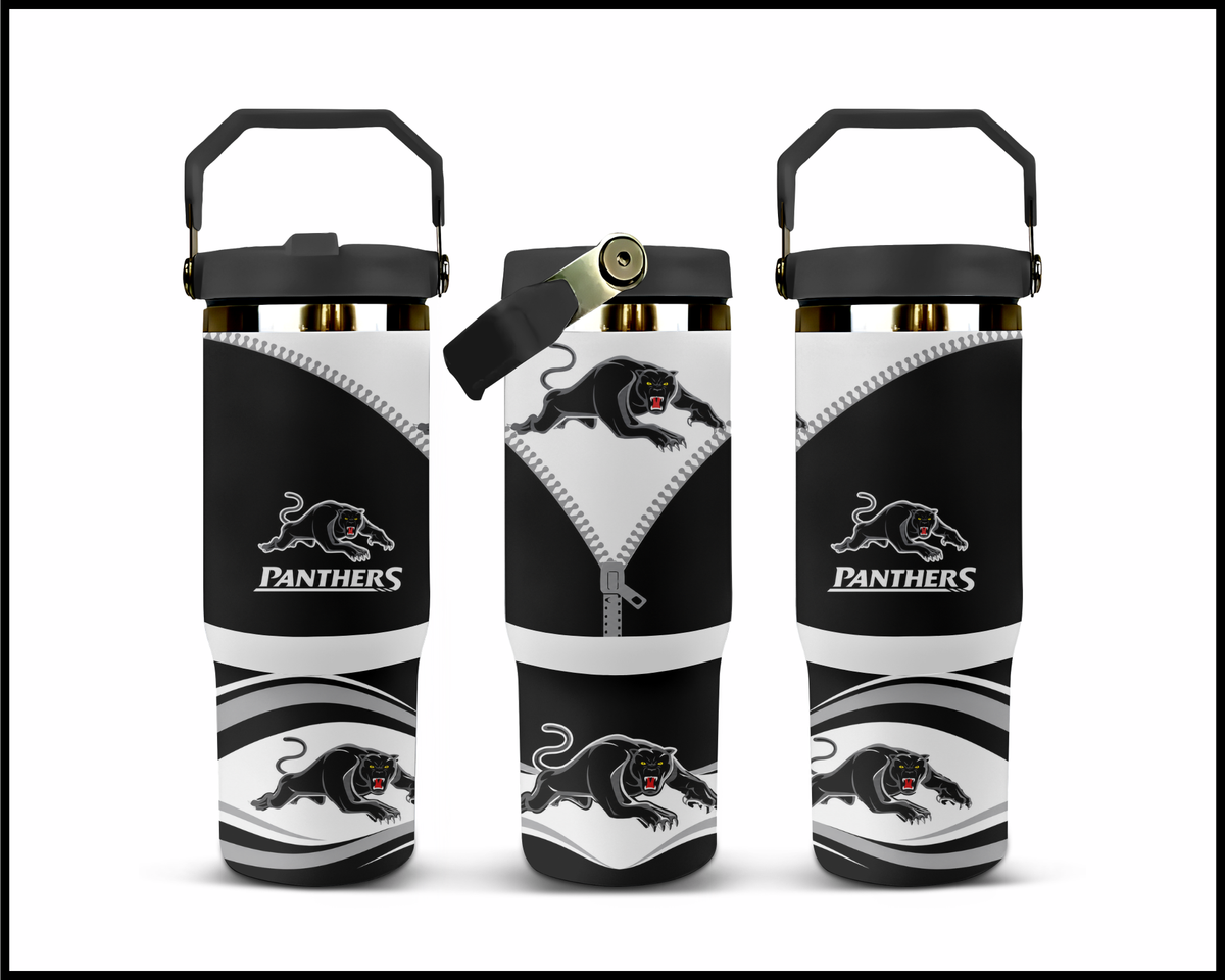 Big Guzzler Penrith Panthers Stainless Steel Tumbler (3579)