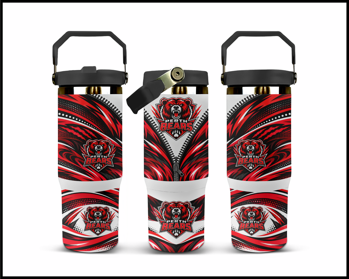 Big Guzzler Perth Bears Stainless Steel Tumbler (3585)