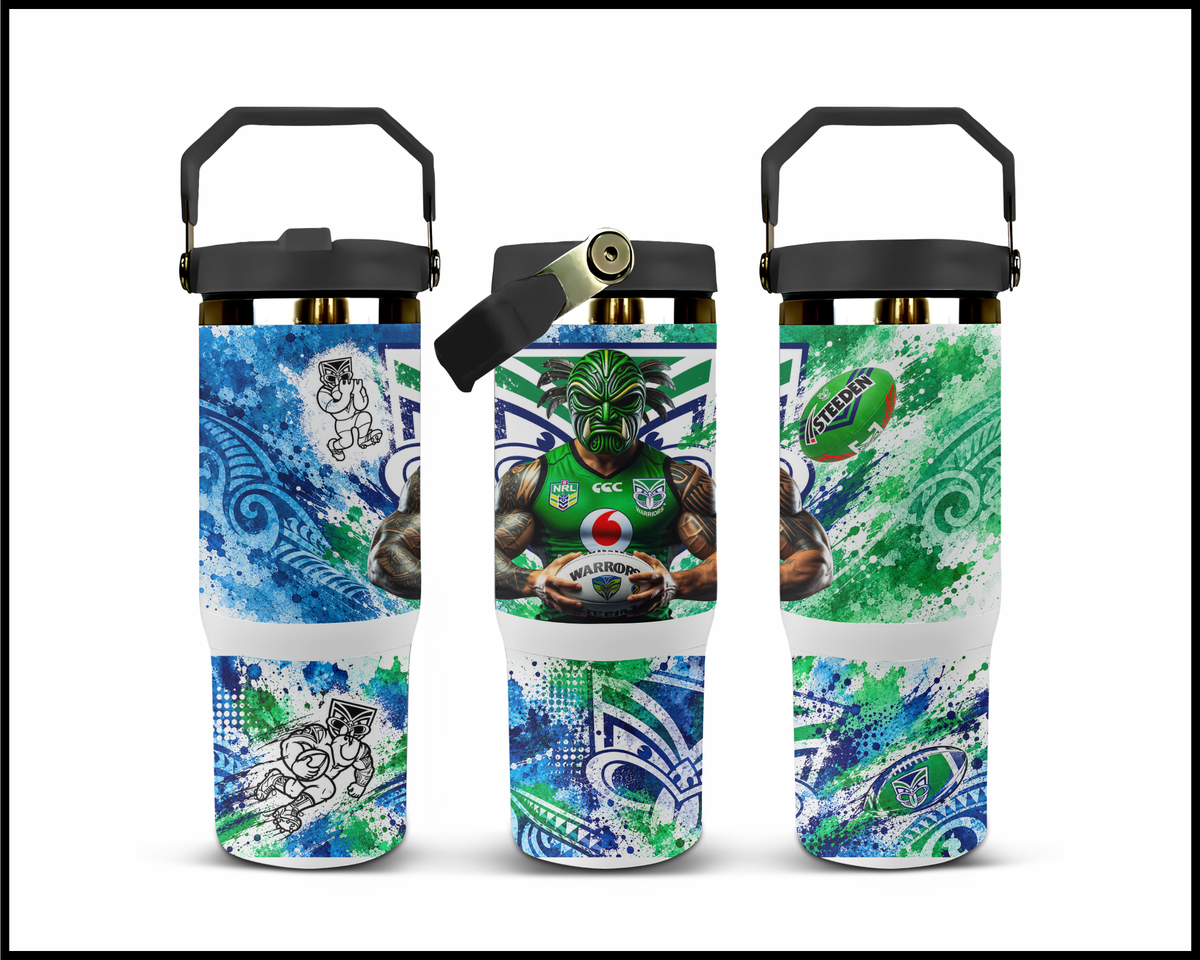 Big Guzzler New Zealand Warriors Stainless Steel Tumbler (3595)