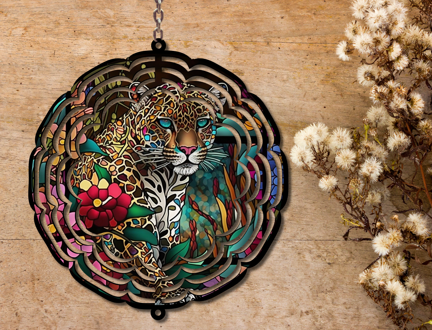 Cheetah Wind Spinner (103)
