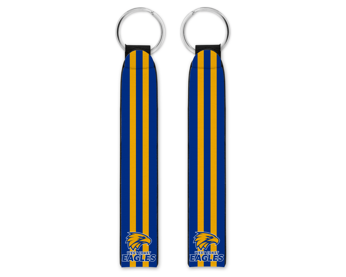 West Coast Eagles Wristband Keychain (003)