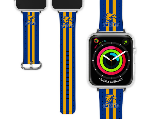West Coast Eagles Apple Watch Band (003)