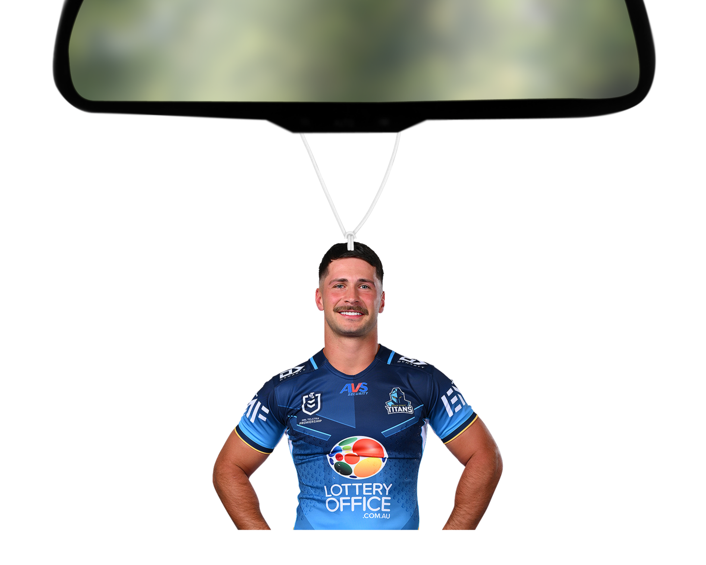 2026 Team Photo - Lachlan Ilias Air Freshener