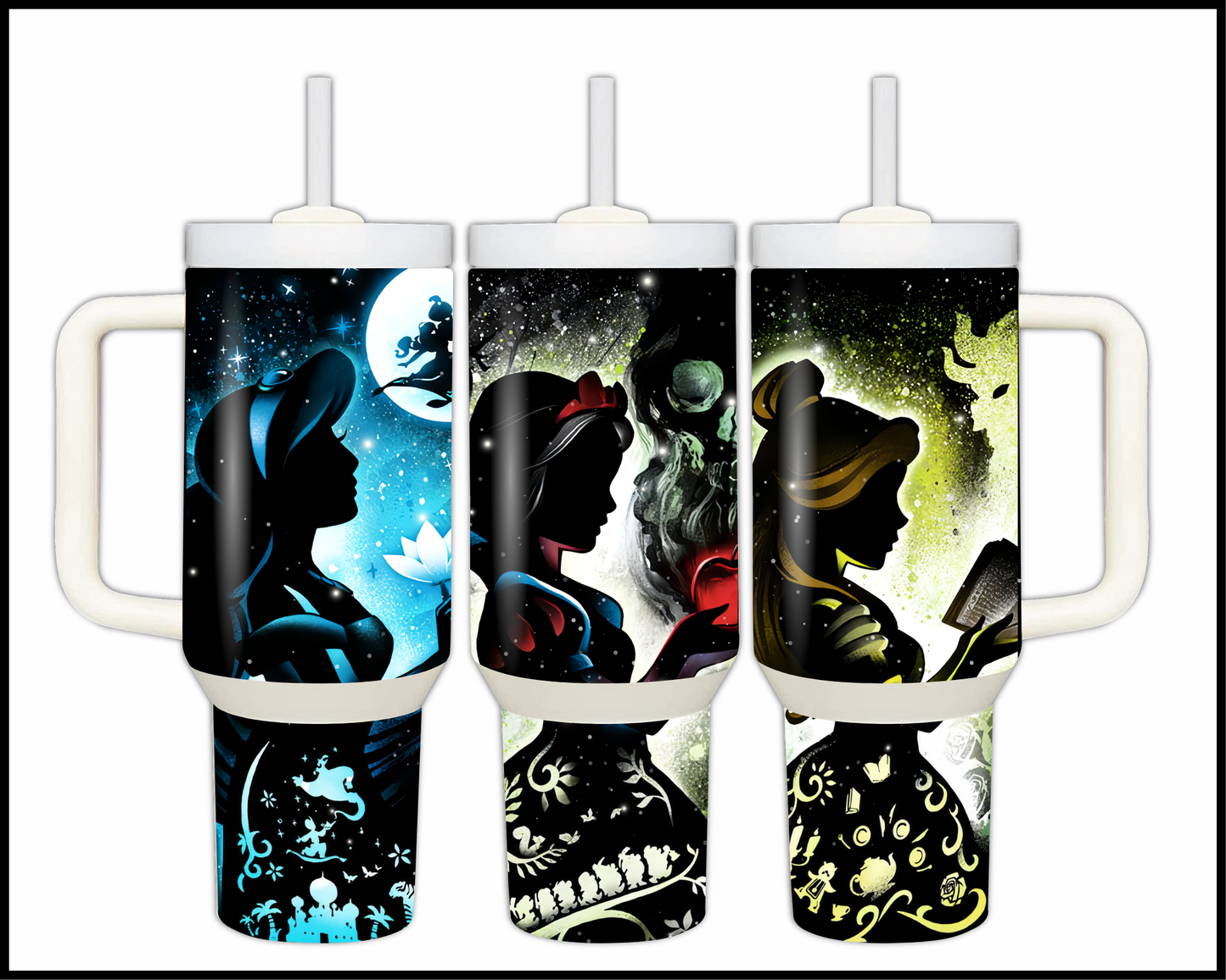 Fairytale Fluids Glow Stainless Steel Big 40oz Tumbler (016)