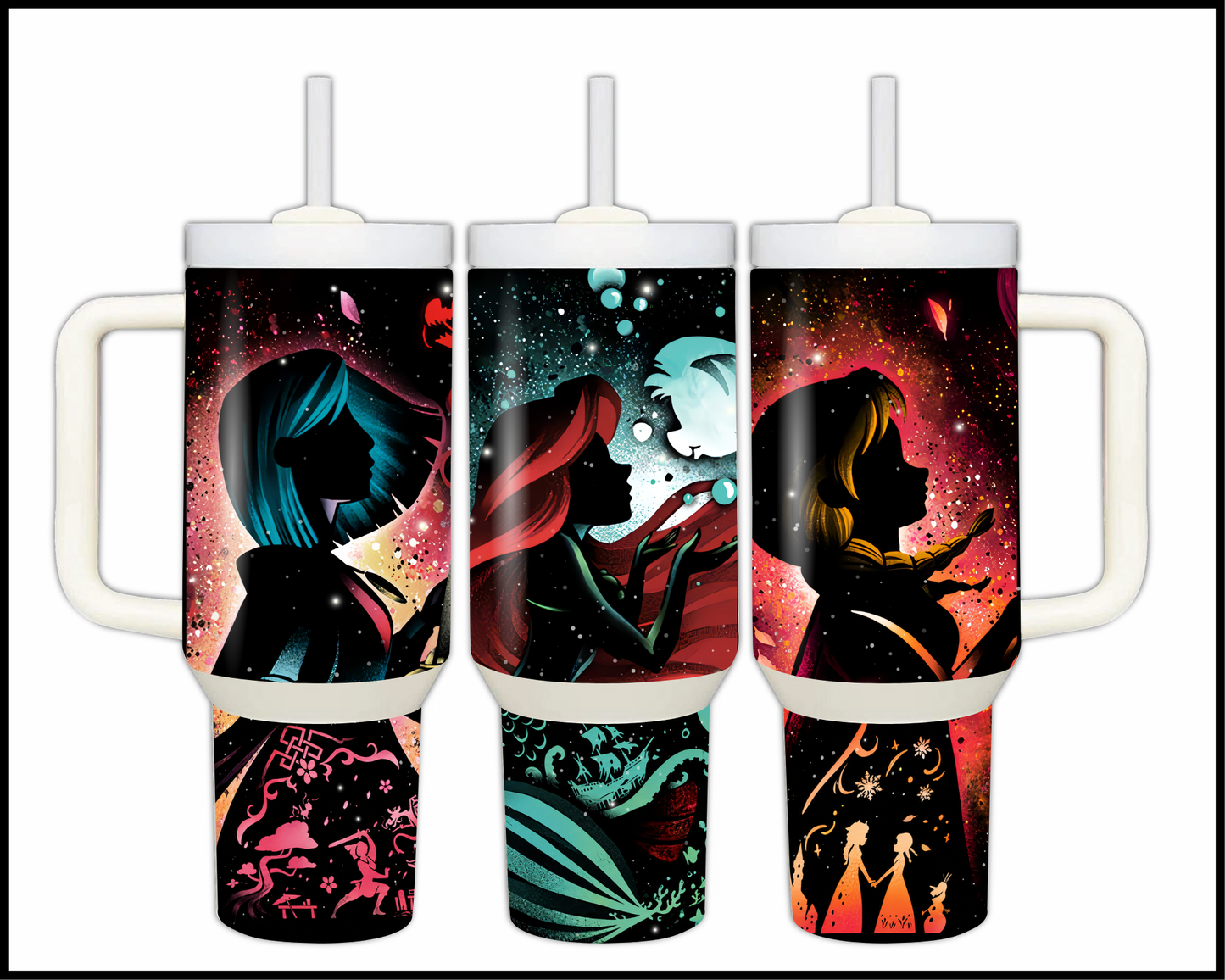 Fairytale Fluids Glow Stainless Steel Big 40oz Tumbler (026)