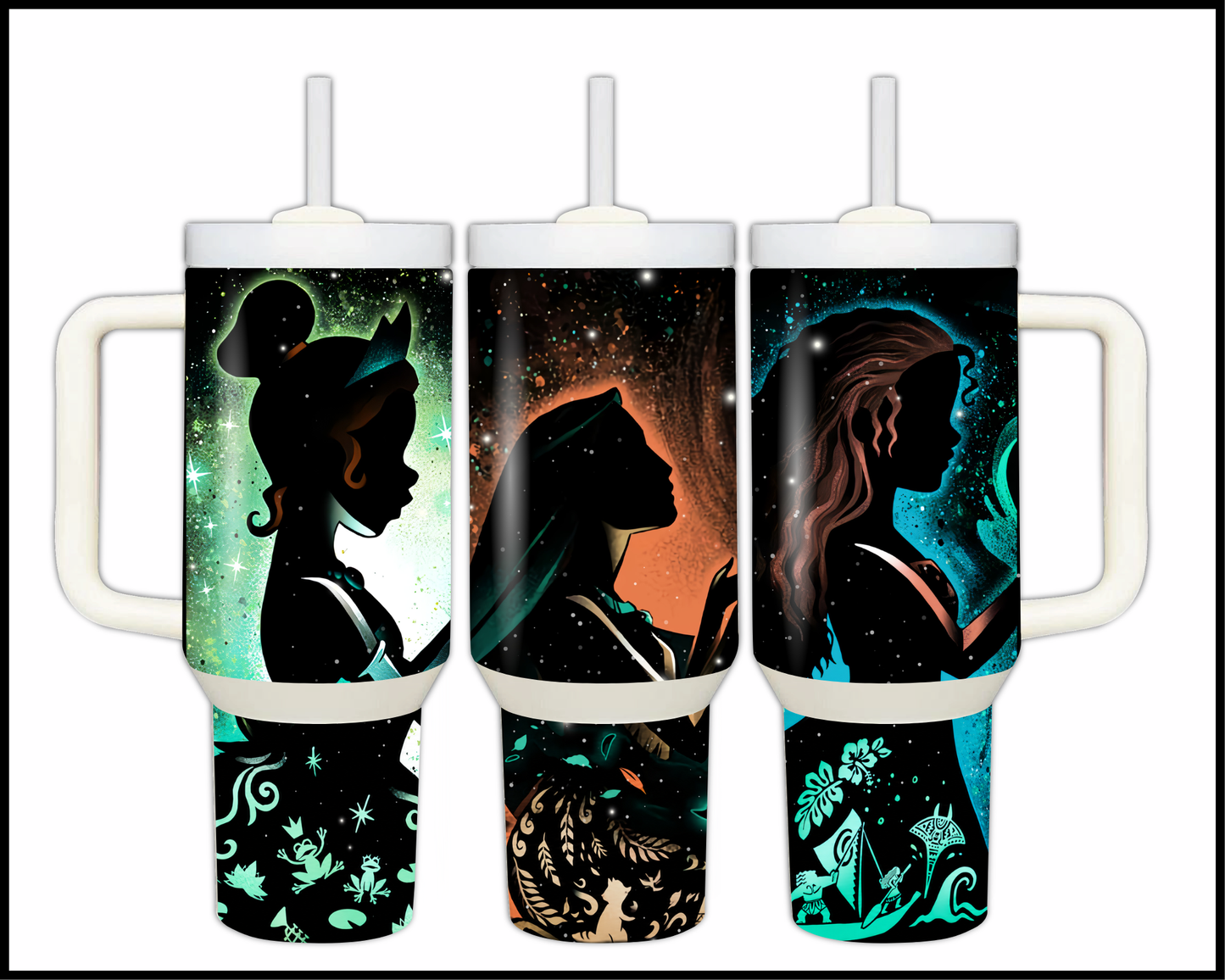 Fairytale Fluids Glow Stainless Steel Big 40oz Tumbler (032)