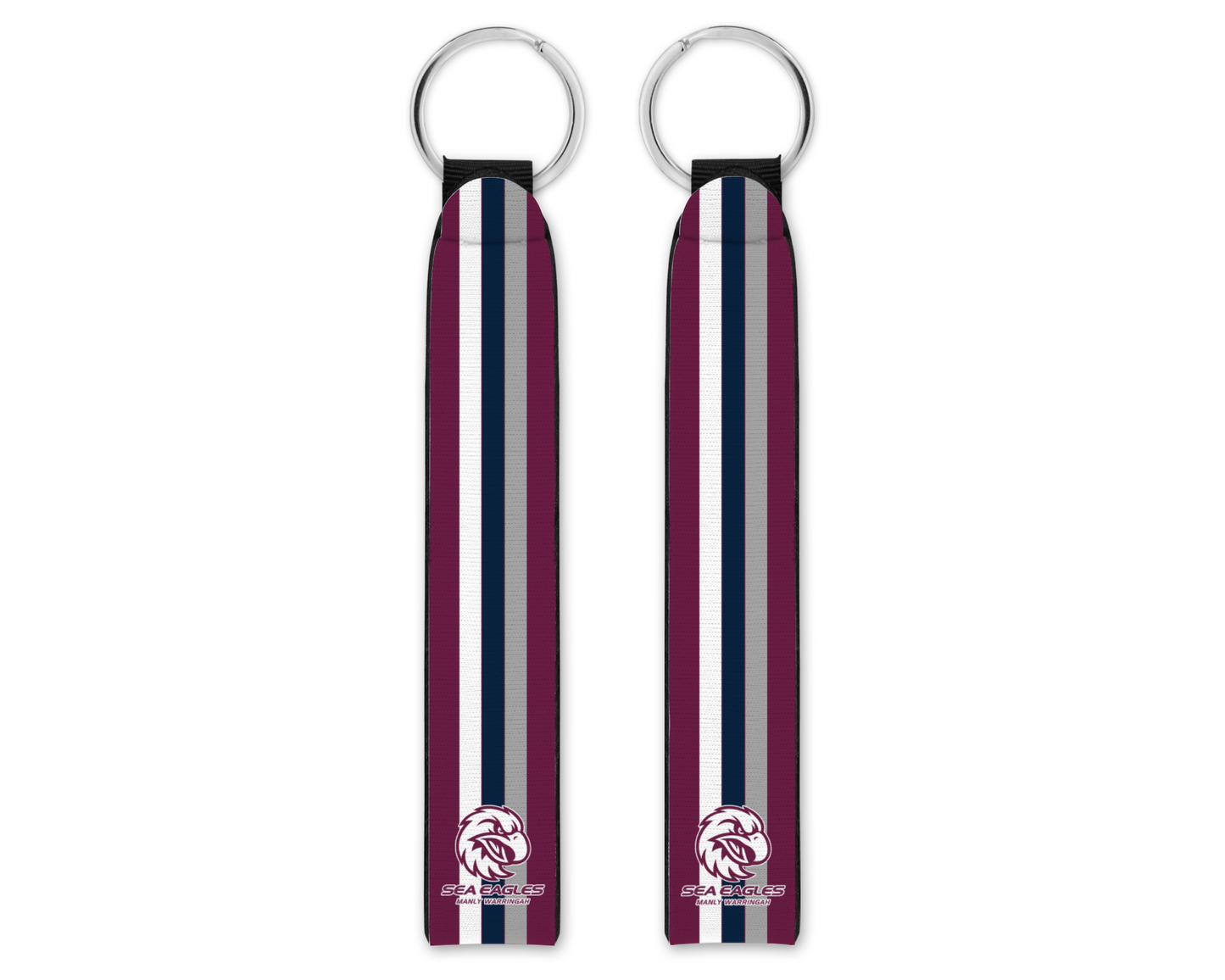 Manly Sea Eagles Wristband Keychain (048)