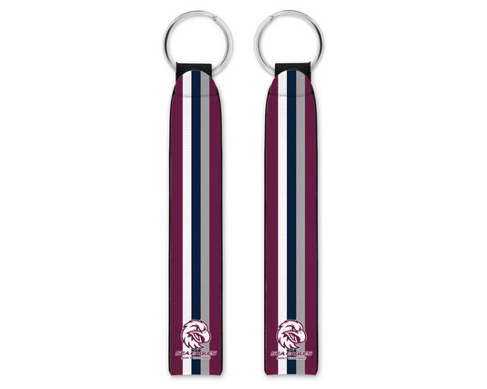 Manly Sea Eagles Wristband Keychain (048)