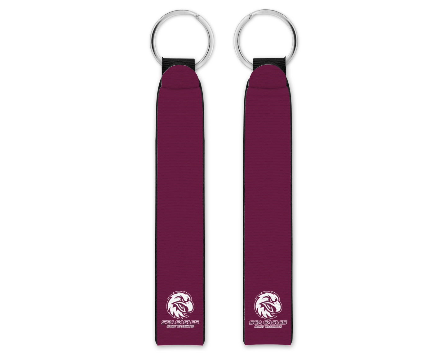 Manly Sea Eagles Wristband Keychain (049)