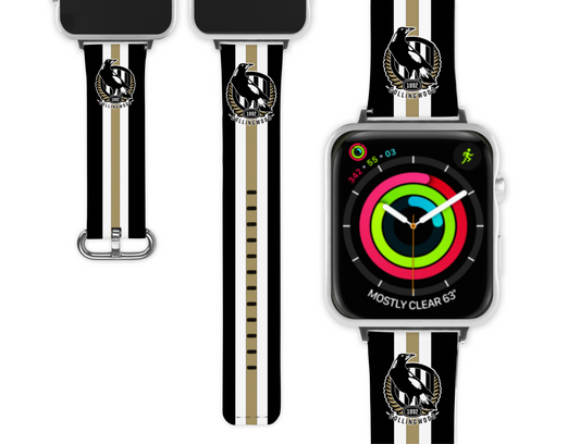 Collingwood Apple Watch Band (090)