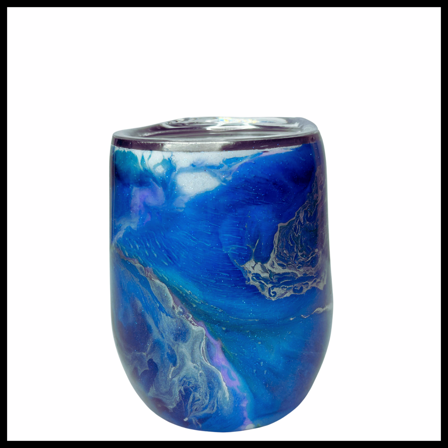 Bull Skull Resin Stainless Steel Wine Cup