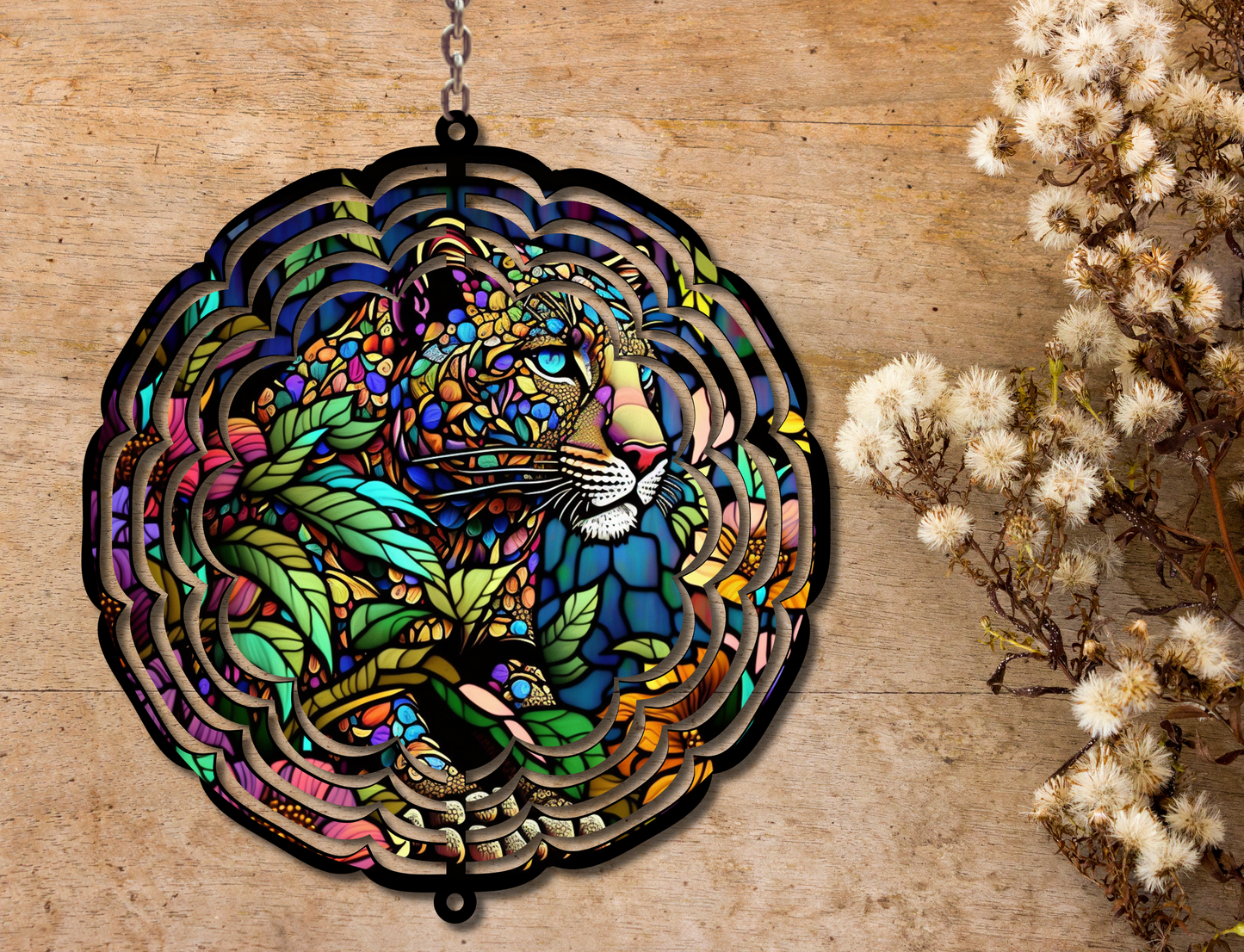 Cheetah Wind Spinner (104)