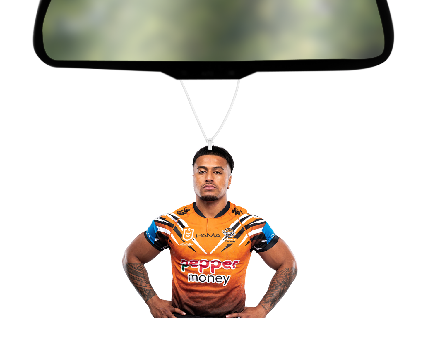 2026 Team Photo - Fonua Pole Air Freshener