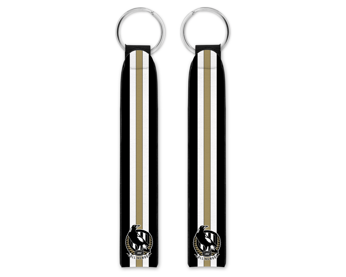 Collingwood Wristband Keychain (087)