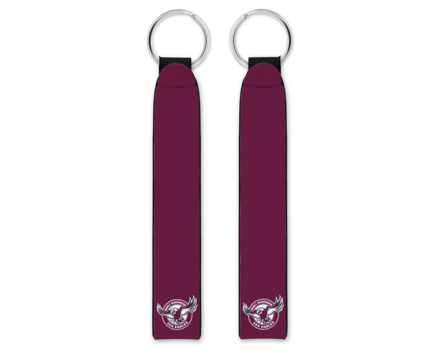 Manly Sea Eagles Wristband Keychain (051)
