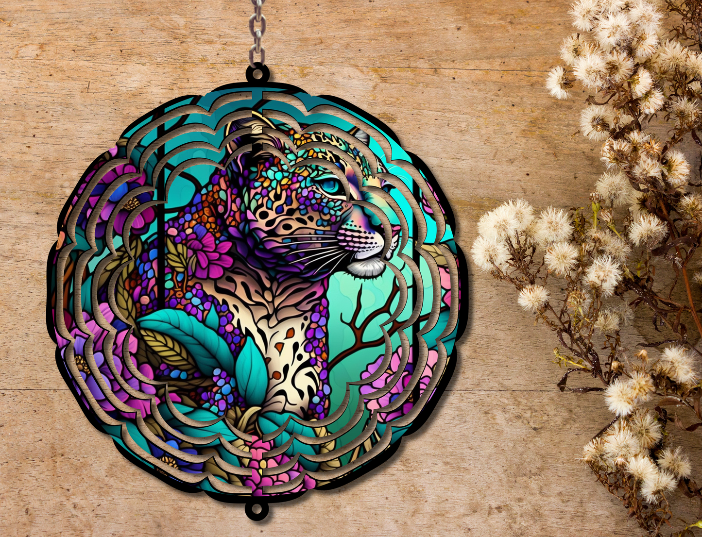 Cheetah Wind Spinner (106)