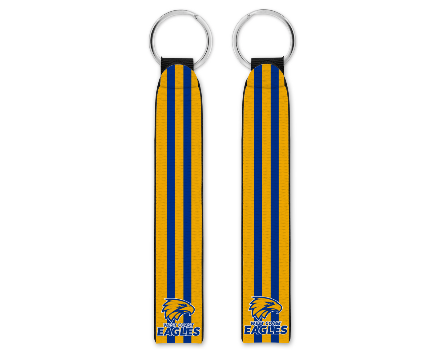 West Coast Eagles Wristband Keychain (004)