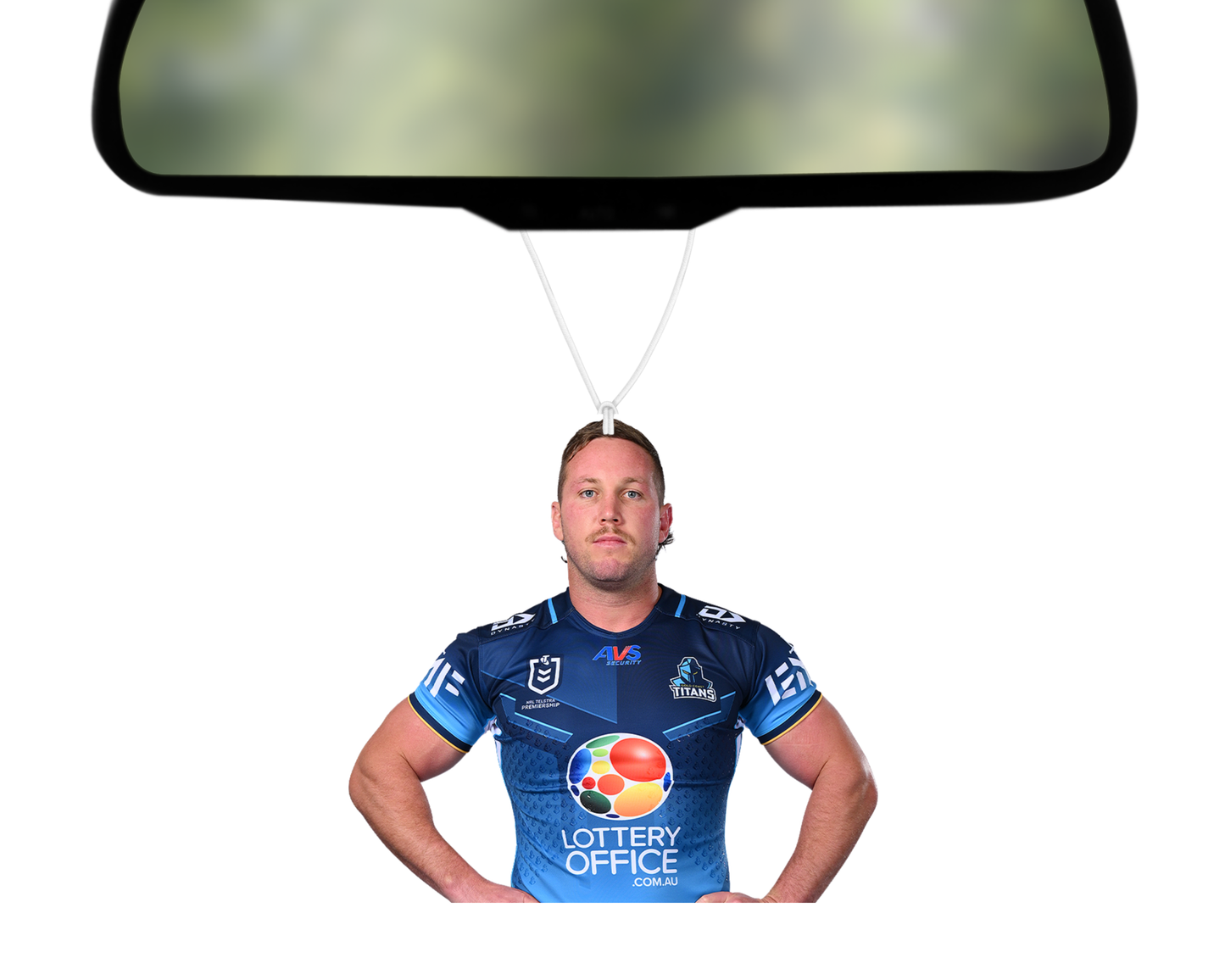 2026 Team Photo - Brock Gray Air Freshener