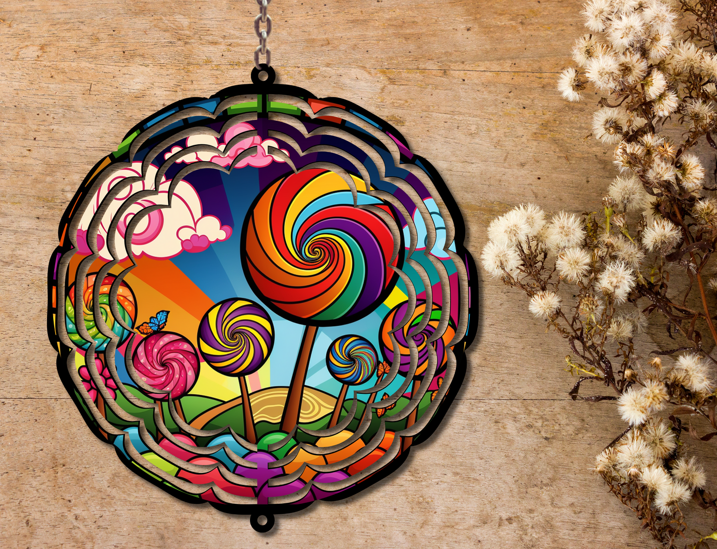 Lollipops Wind Spinner (334)