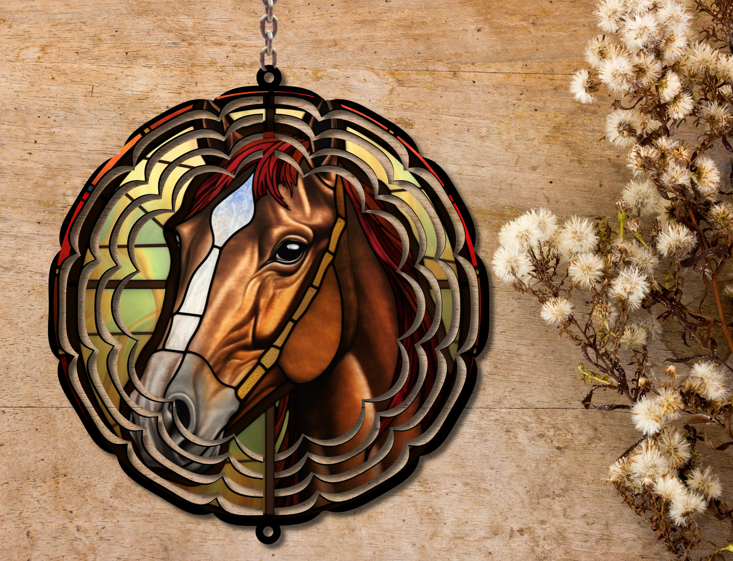 Horse Wind Spinner (133)