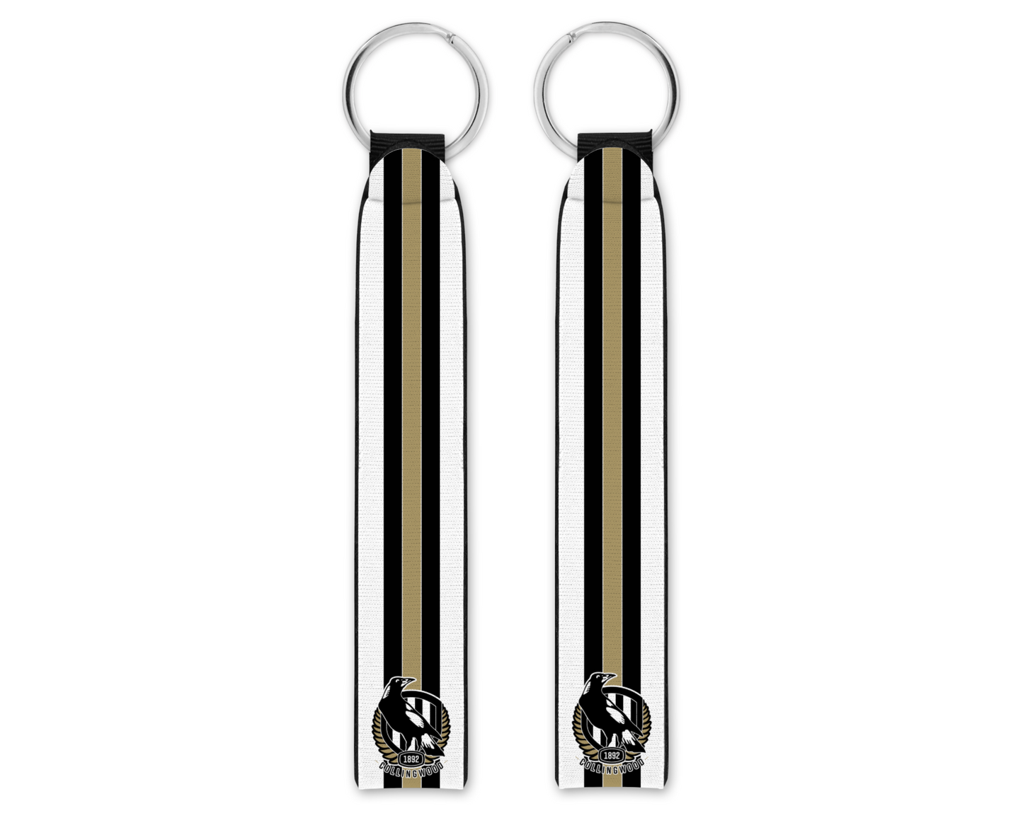 Collingwood Wristband Keychain (088)