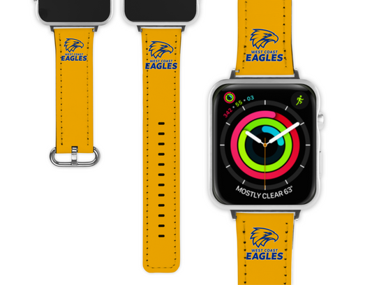 West Coast Eagles Apple Watch Band (006)