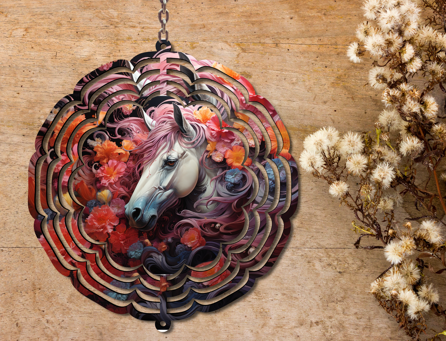 Horse Wind Spinner (156)