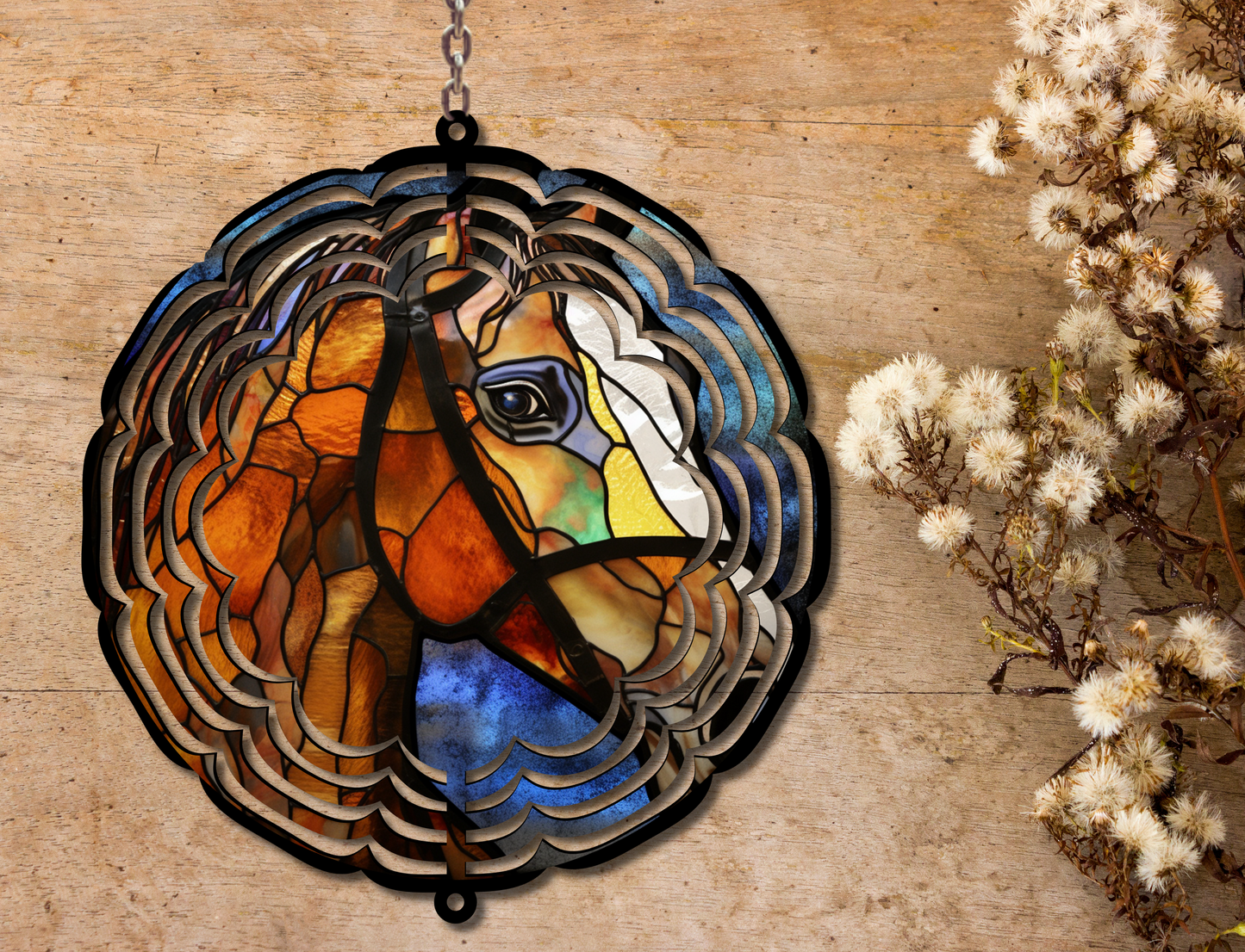 Horse Wind Spinner (132)