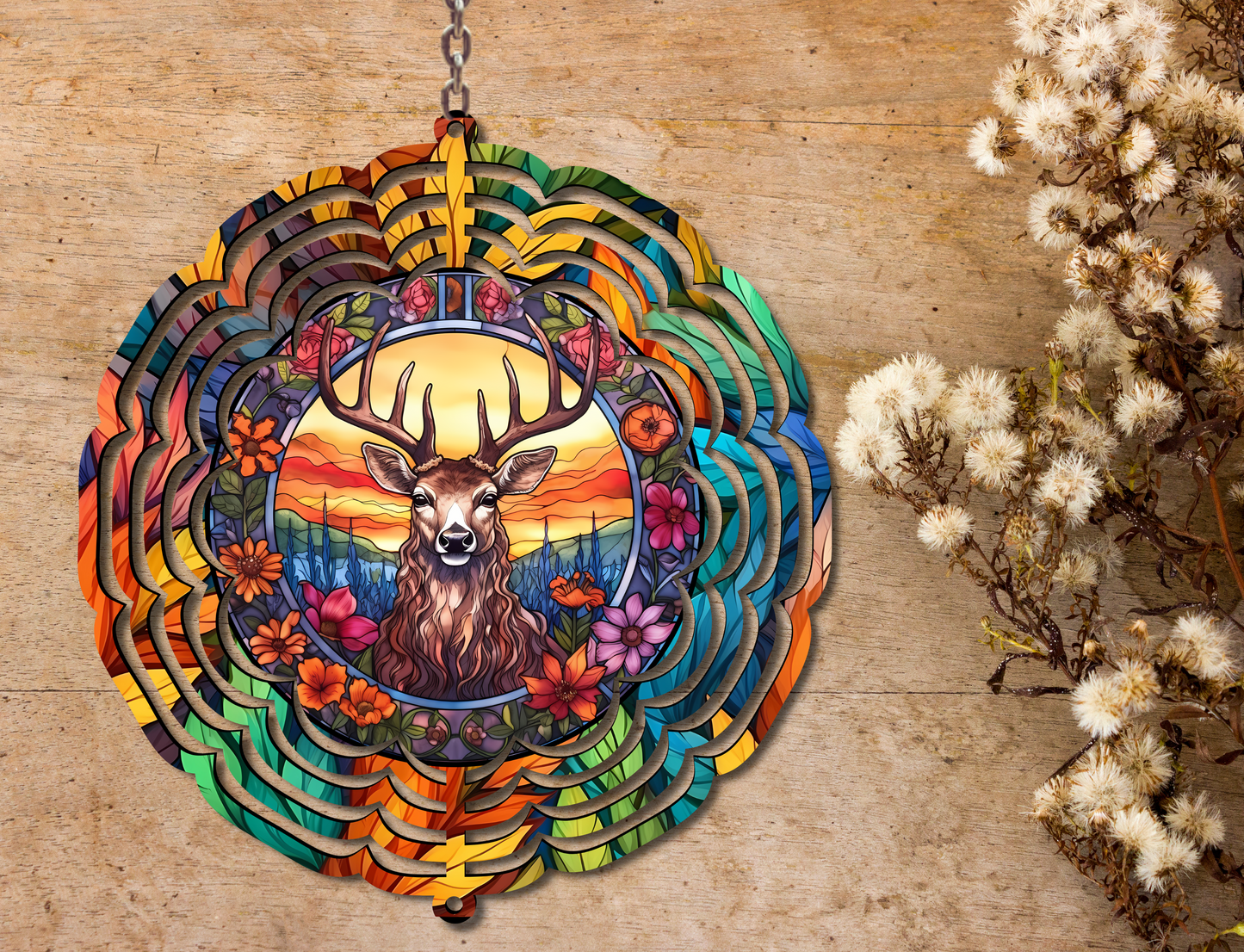 Deer Wind Spinner (058)