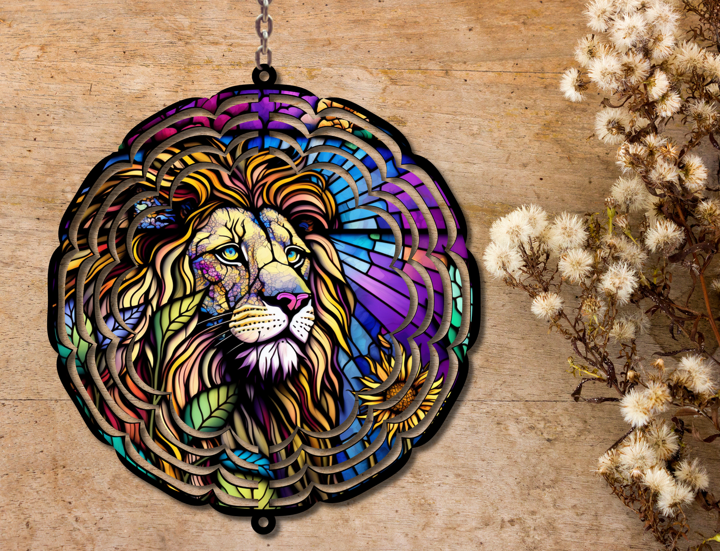 Lion Wind Spinner (108)