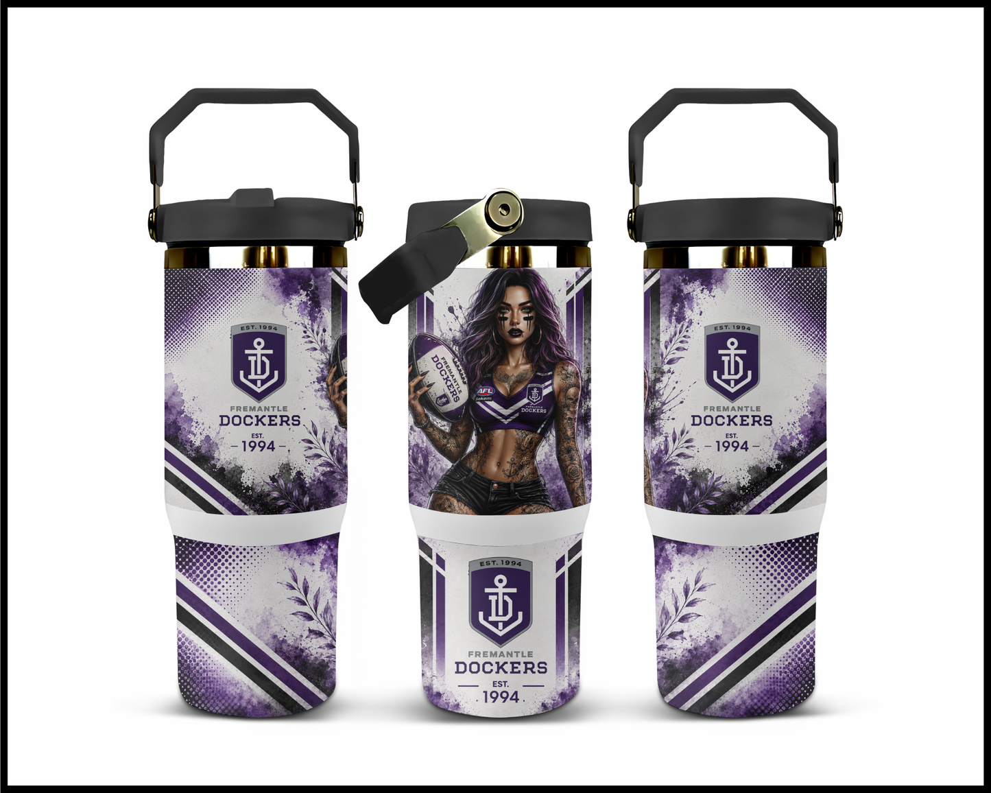 Big Guzzler Fremantle Stainless Steel Tumbler (979)