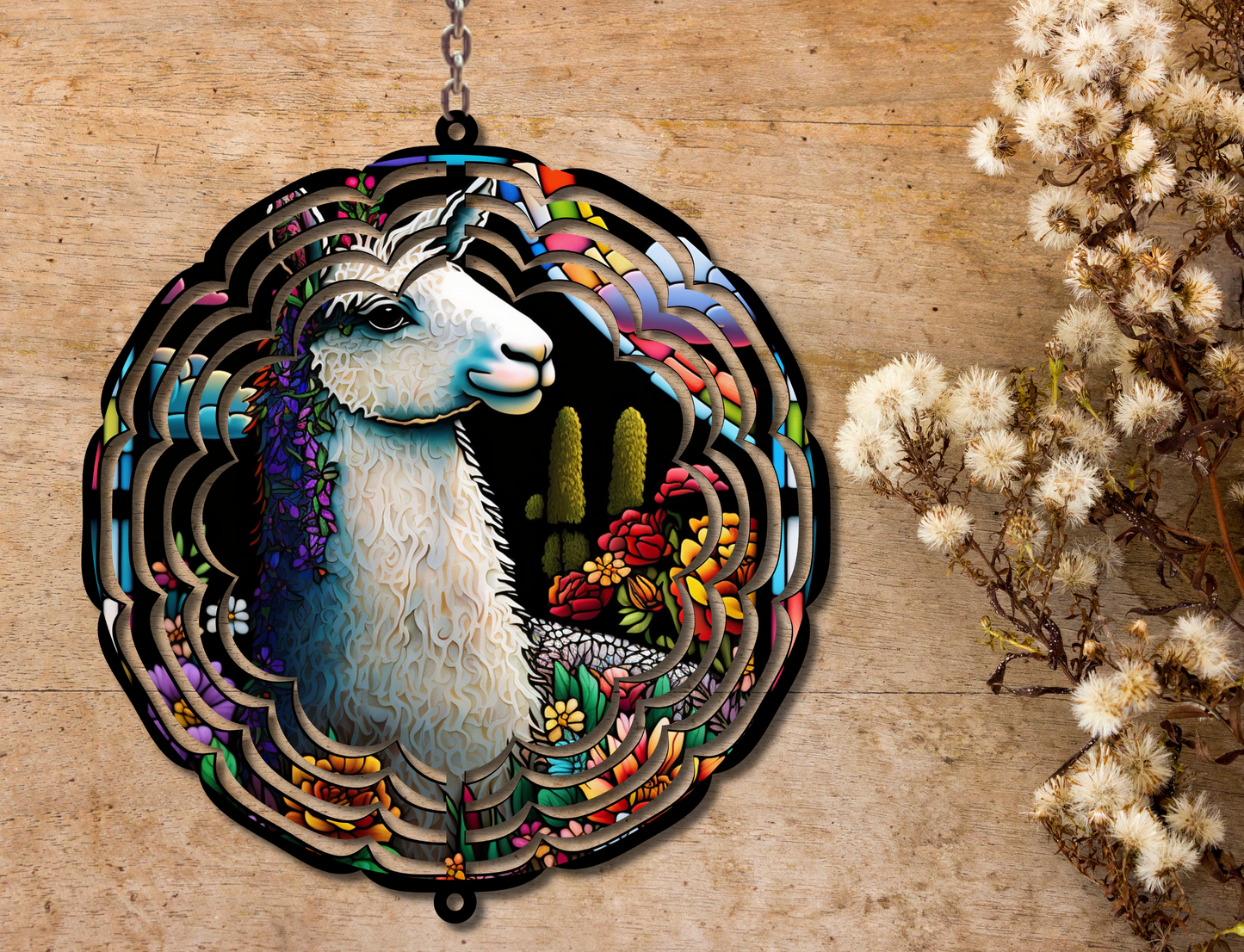 Llama Wind Spinner (110)